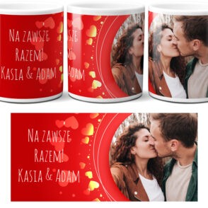 Foto kubek walentynki