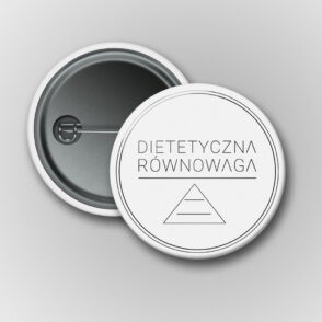 Przypinki Dietetyczna równowaga