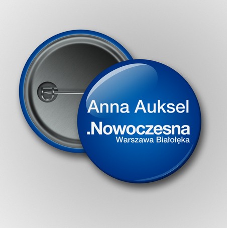 Przypinka .Nowoczesna