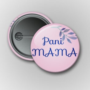 Przypinka pani mama