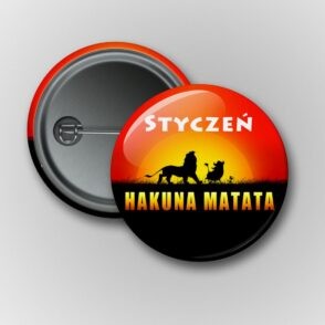 Przypinka Hakuna Matata