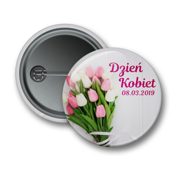 Przypinki dzień kobiet
