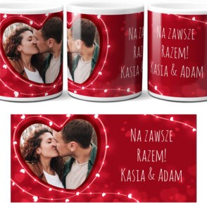 Foto kubek walentynki