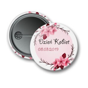 Przypinki dzień kobiet
