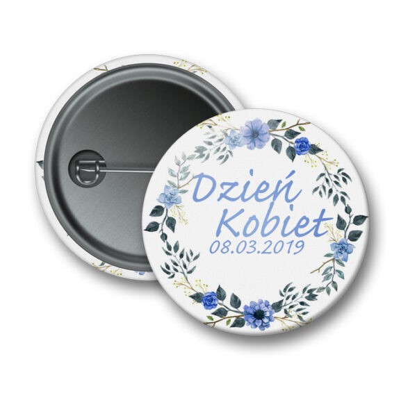 Przypinki dzień kobiet