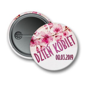 Przypinki dzień kobiet