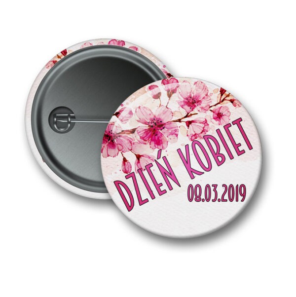 Przypinki dzień kobiet