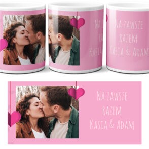 Foto kubek walentynki