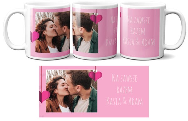 Foto kubek walentynki