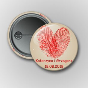 Przypinka ślubna