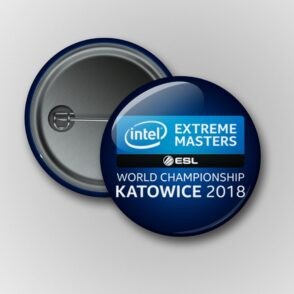 Przypinka IEM Katowice 2018