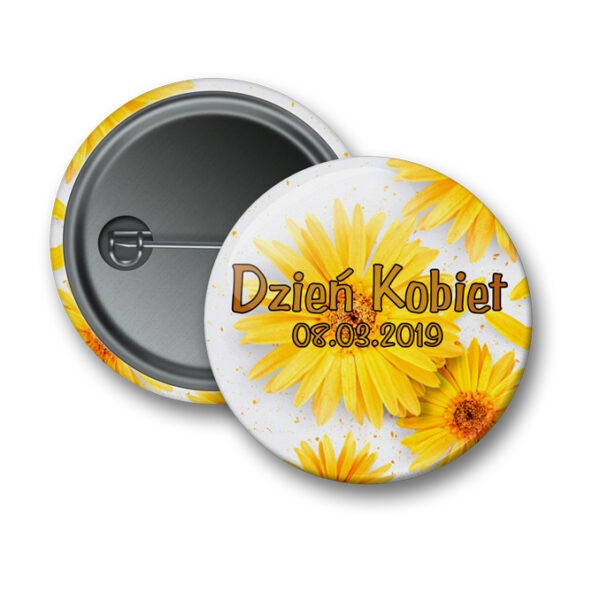 Przypinki dzień kobiet