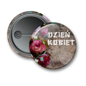 Przypinki dzień kobiet