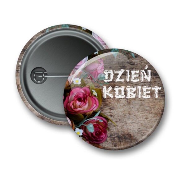 Przypinki dzień kobiet