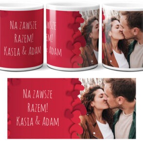 Foto kubek walentynki