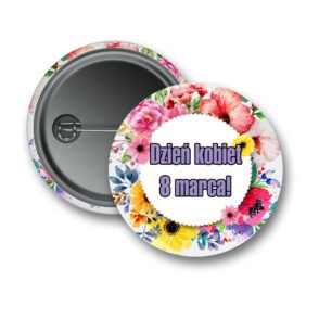 Przypinki dzień kobiet