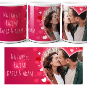 Foto kubek walentynki