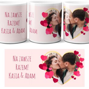Foto kubek walentynki