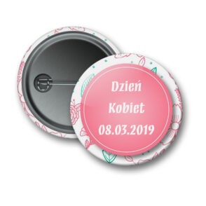 Przypinki dzień kobiet