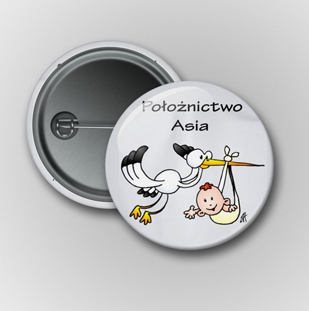Przypinka położnictwo