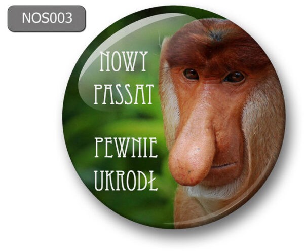 Magnes na lodówkę nosacz