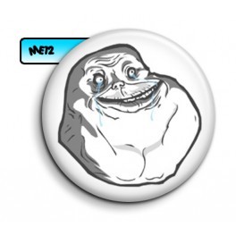 Plakietka forever alone
