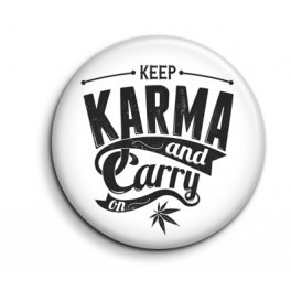 Plakietka keep karma