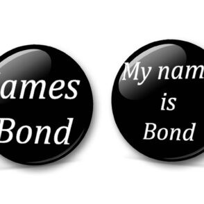Spinki do mankietów James Bond