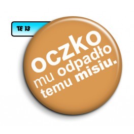 Przypinka oczko odpadło