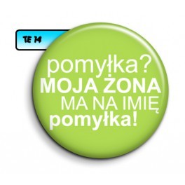 Przypinka pomyłka