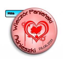 Przypinki wieczór panieński