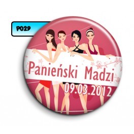 Przypinki wieczór panieński