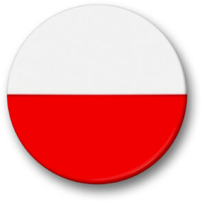 Przypinka flaga polski