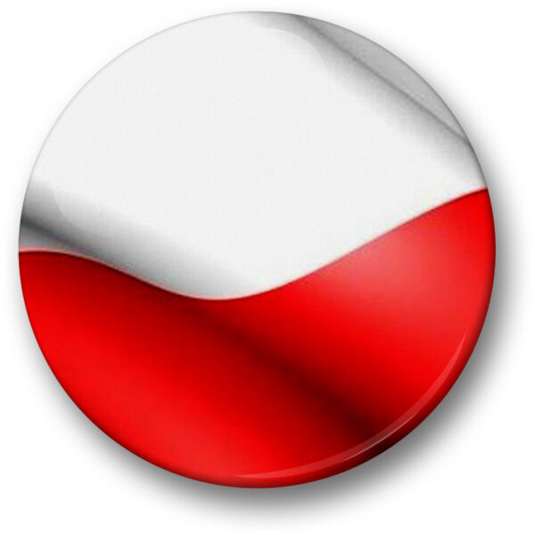 Przypinka flaga polski