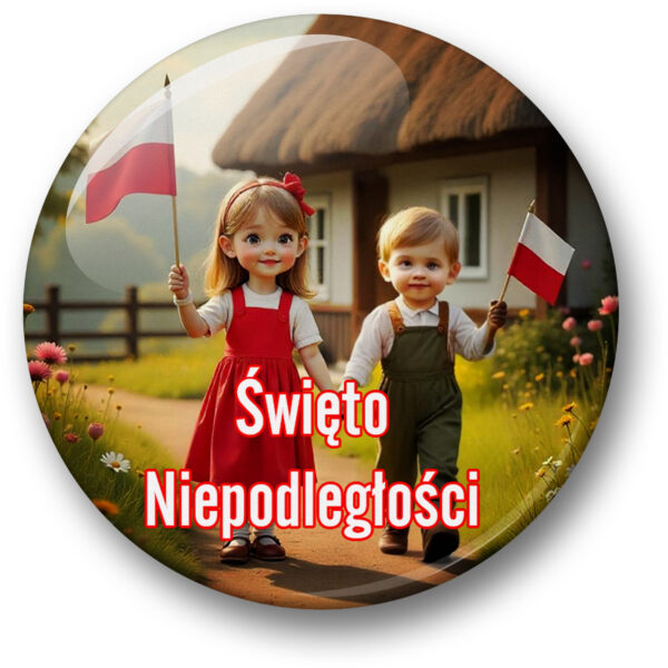 Przypinki święto niepodległości - Dzieci