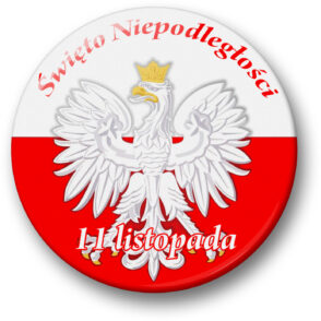 Przypinki Święto Niepodległości - Godło