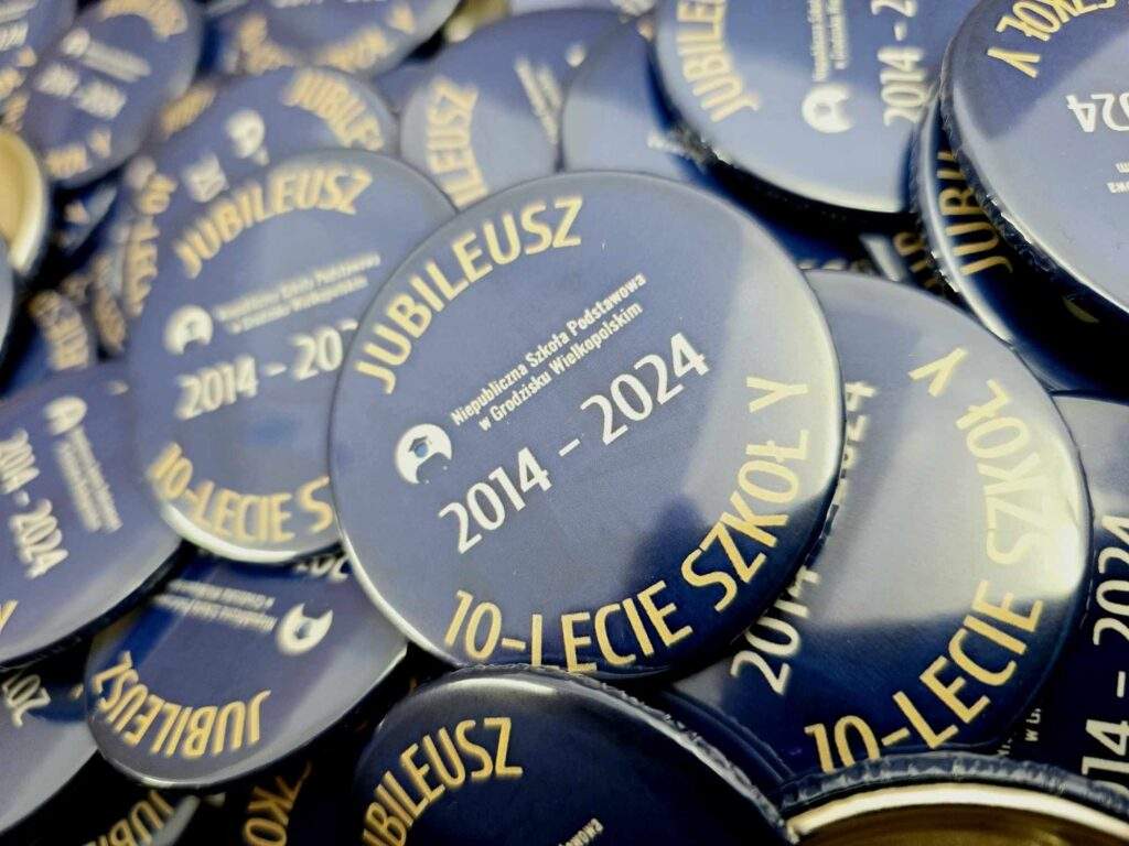 Przypinki Jubileuszowe