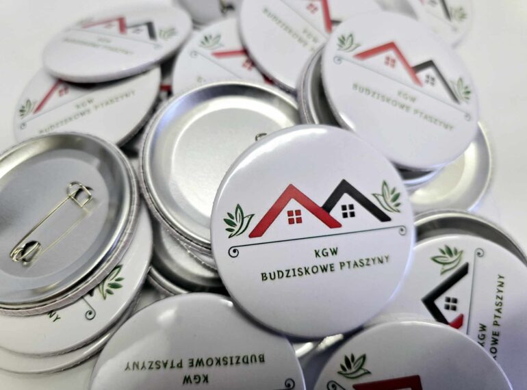 Przypinki - KGW BUDZISKOWE PTASZYNY