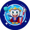 Naklejki Dzielny Pacjent - Zęby Dentysta