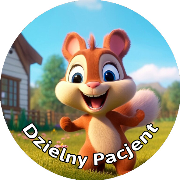 Naklejki Zwierzęta - Dzielny Pacjent