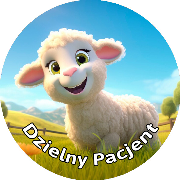 Naklejki Zwierzęta - Dzielny Pacjent