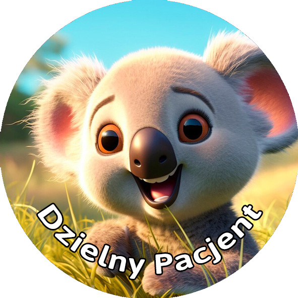 Naklejki Zwierzęta - Dzielny Pacjent