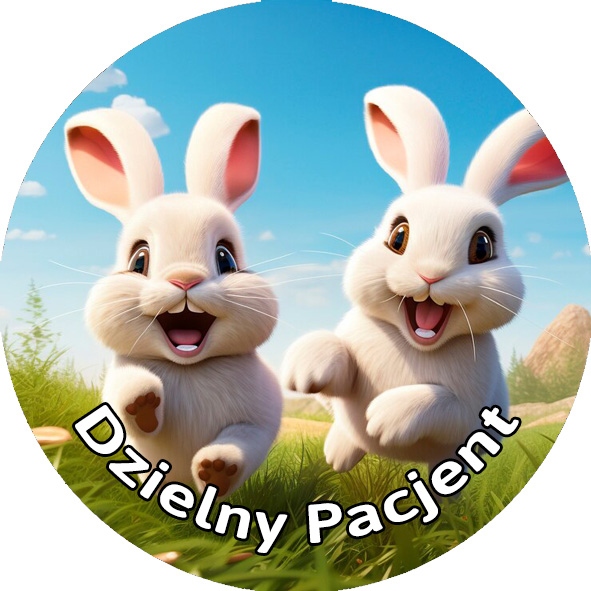 Naklejki Zwierzęta - Dzielny Pacjent