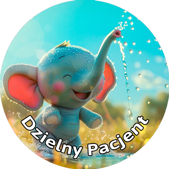 Naklejki Zwierzęta - Dzielny Pacjent