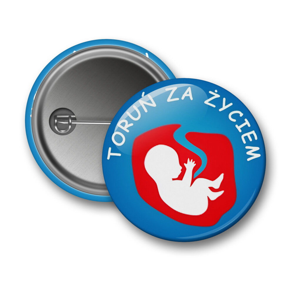 Toruń za życiem - Przypinki