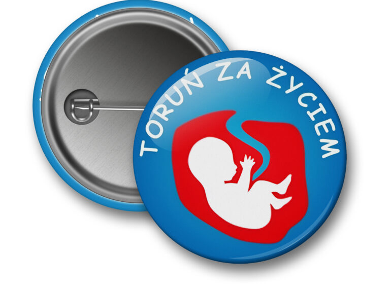 Toruń za życiem - Przypinki