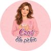 Wzór: Przypinka Czas dla Siebie – grafika z napisem Czas dla siebie