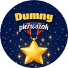 Wzór: Przypinka Dumny Pierwszak Gwiezdny Order – grafika z napisem Dumny pierwszak
