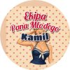 Wzór: Przypinka Ekipa Pana Młodego z Imieniem Pin-up Marynarka – napis Ekipa Pana Młodego i pole imię pana młodego