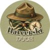 Wzór: Przypinka Harcerski Duch – grafika z napisem Harcerski duch